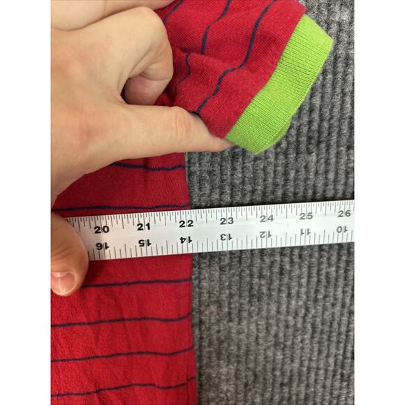 Vintage American Eagle Mens Polo Shirt Size Medium Y2K Striped Preppy Surfer - Picture 7 of 8